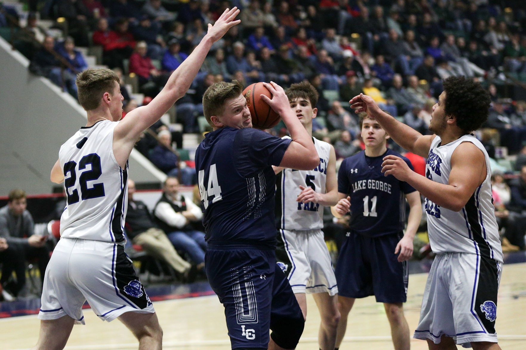 Boys basketball: Lake George vs. Hoosick Falls